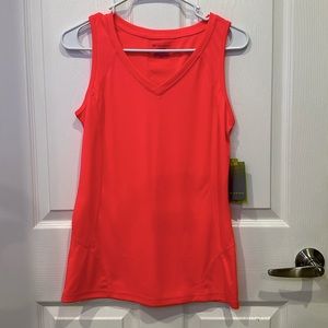 NWT Tech Gear Workout Tank Hot Pink Size Small 100% Polyester. Excellent